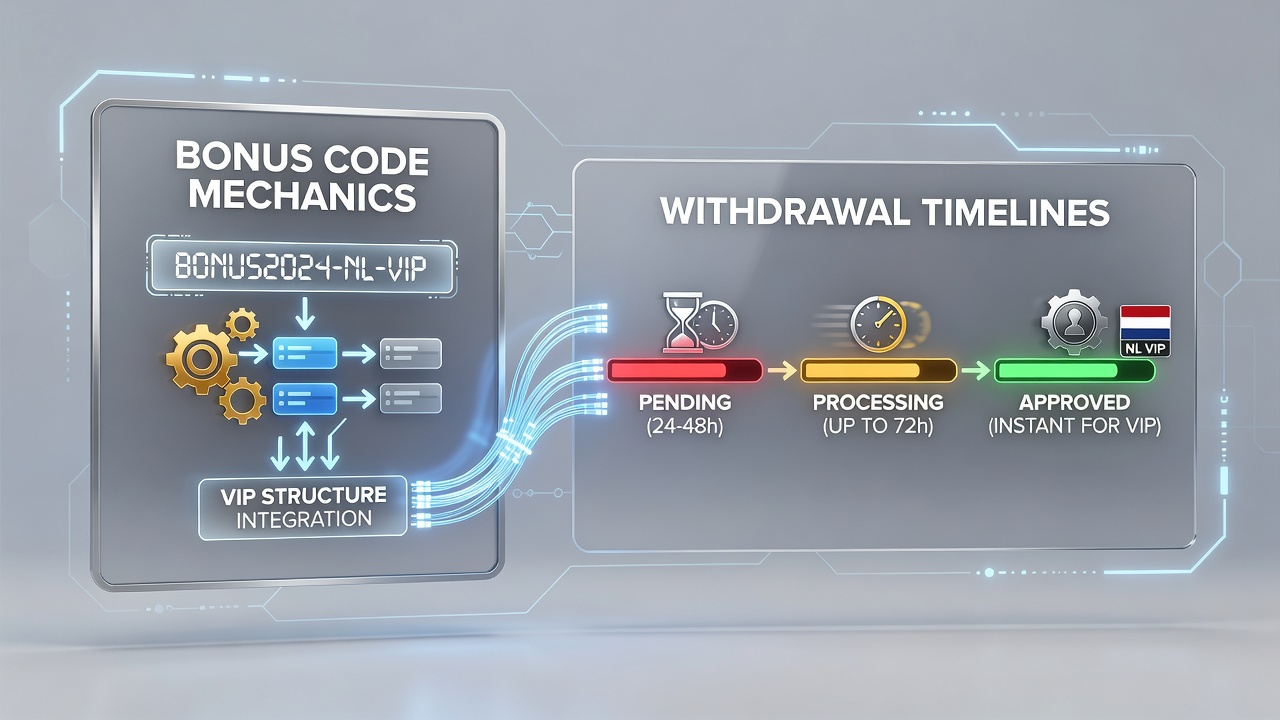 Diagram van VIP-tier progressie en hoe bonus codes opnametimelines beïnvloeden in Nederlandse casino ecosystemen