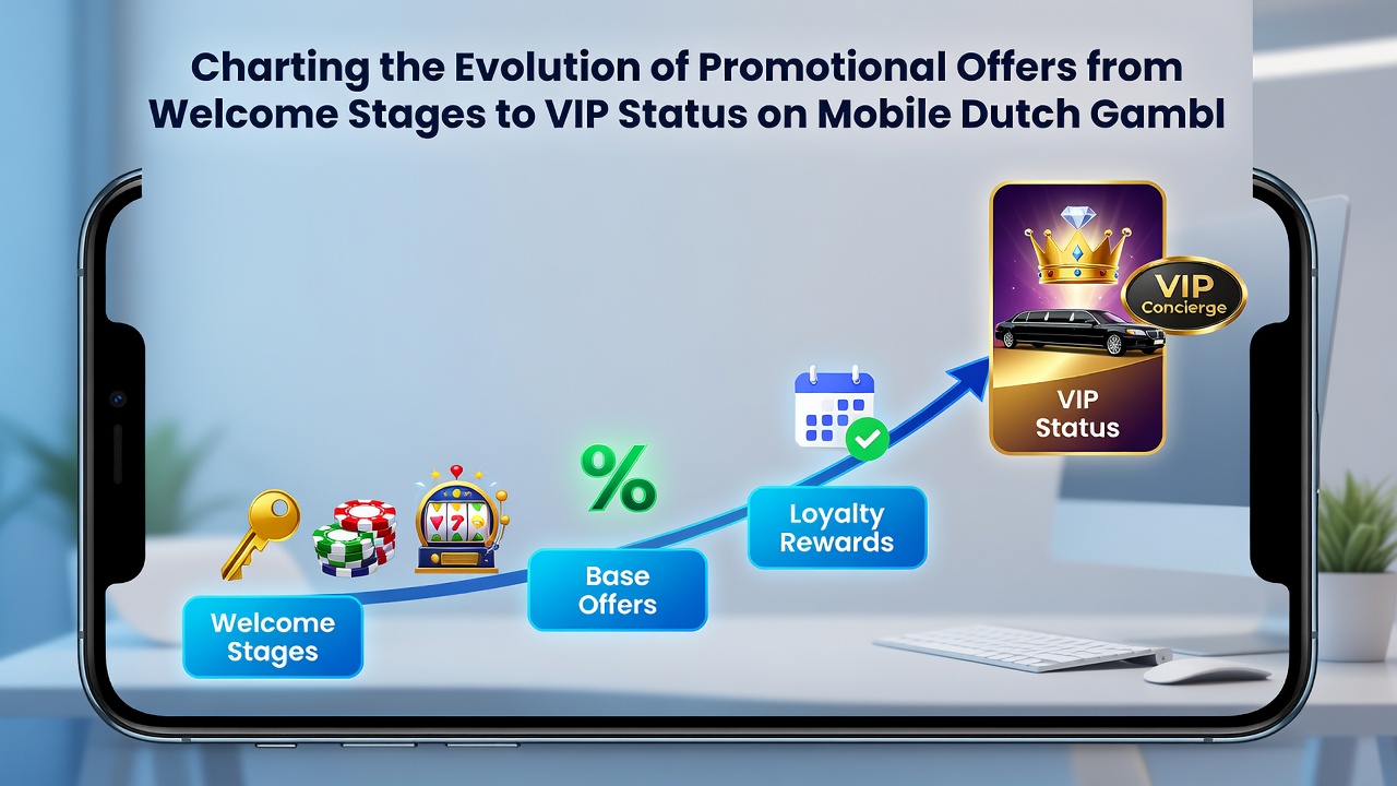 Visualisatie van VIP-progressie en mobiele beloningsstructuren