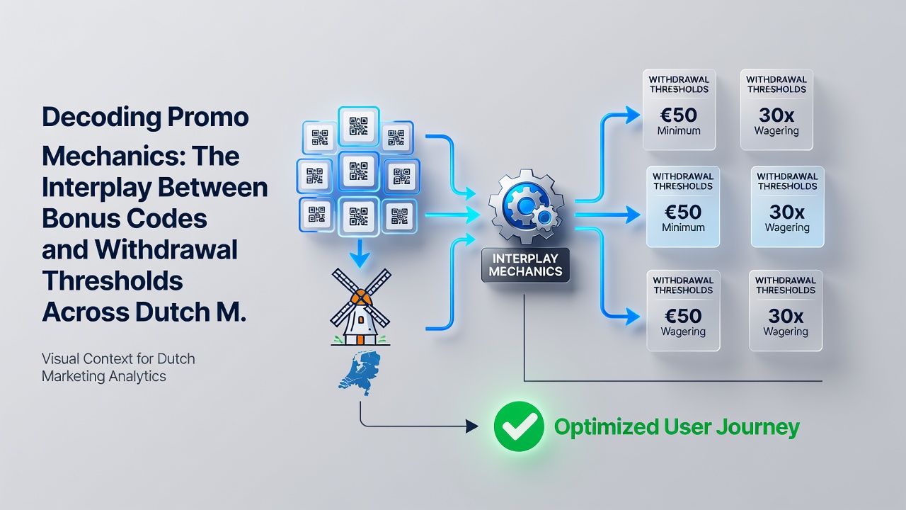 Diagram van bonus code voorwaarden en opname drempels in mobiele apps