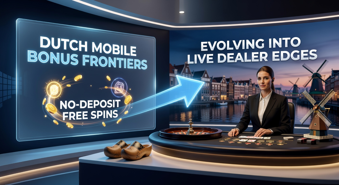 Mobiel scherm met draaiende free spins en live dealer tafels op een Nederlandse casino-app, symboliserend de evolutie van bonussen