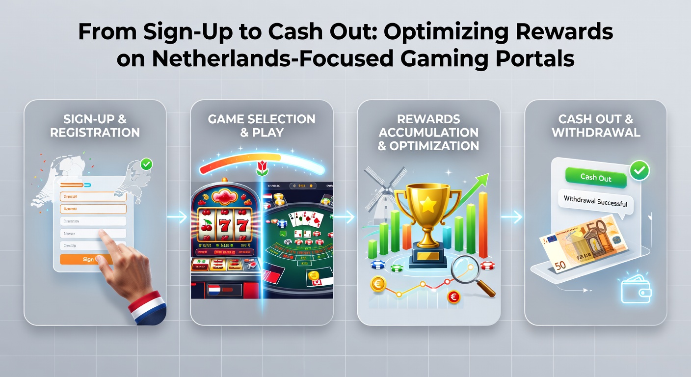 Grafiek van reward-optimalisatiecurve, tonen groei van aanmelding tot succesvolle uitbetaling op Nederlands platform