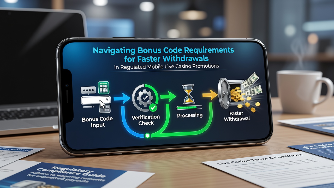 Schermafbeelding van live casino interface met uitbetalingsopties en bonus tracking