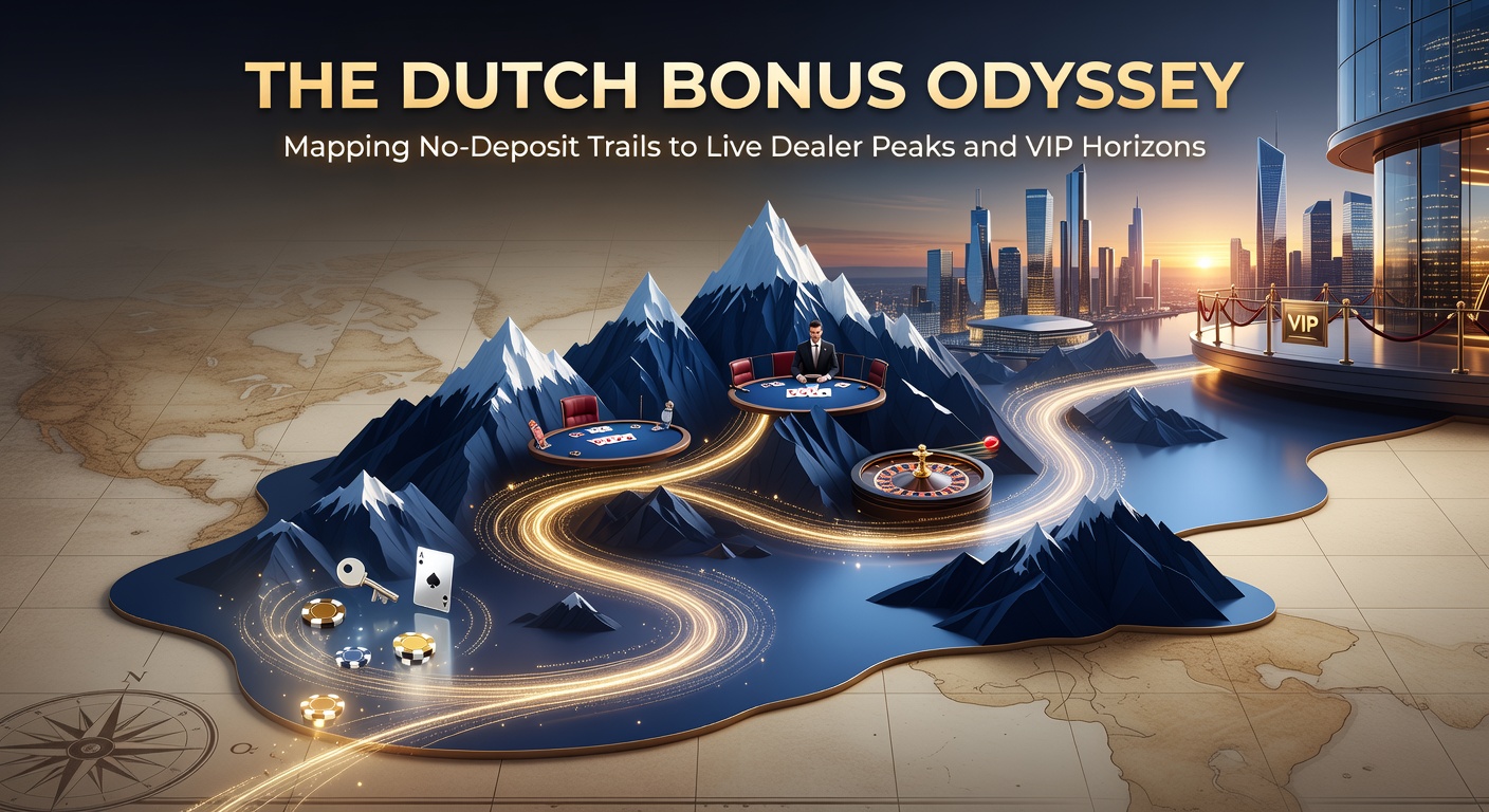 Visuele kaart van bonuspaden die leiden van no-deposit starters naar live dealer tafels en VIP-niveaus op KSA-gelicentieerde platforms
