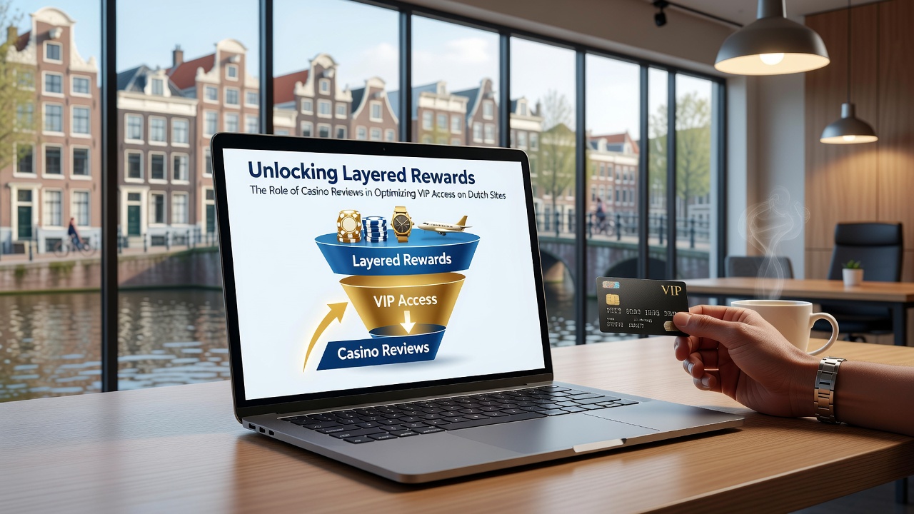 Vergelijking van VIP niveaus en beloningen op Nederlandse casino sites via reviews