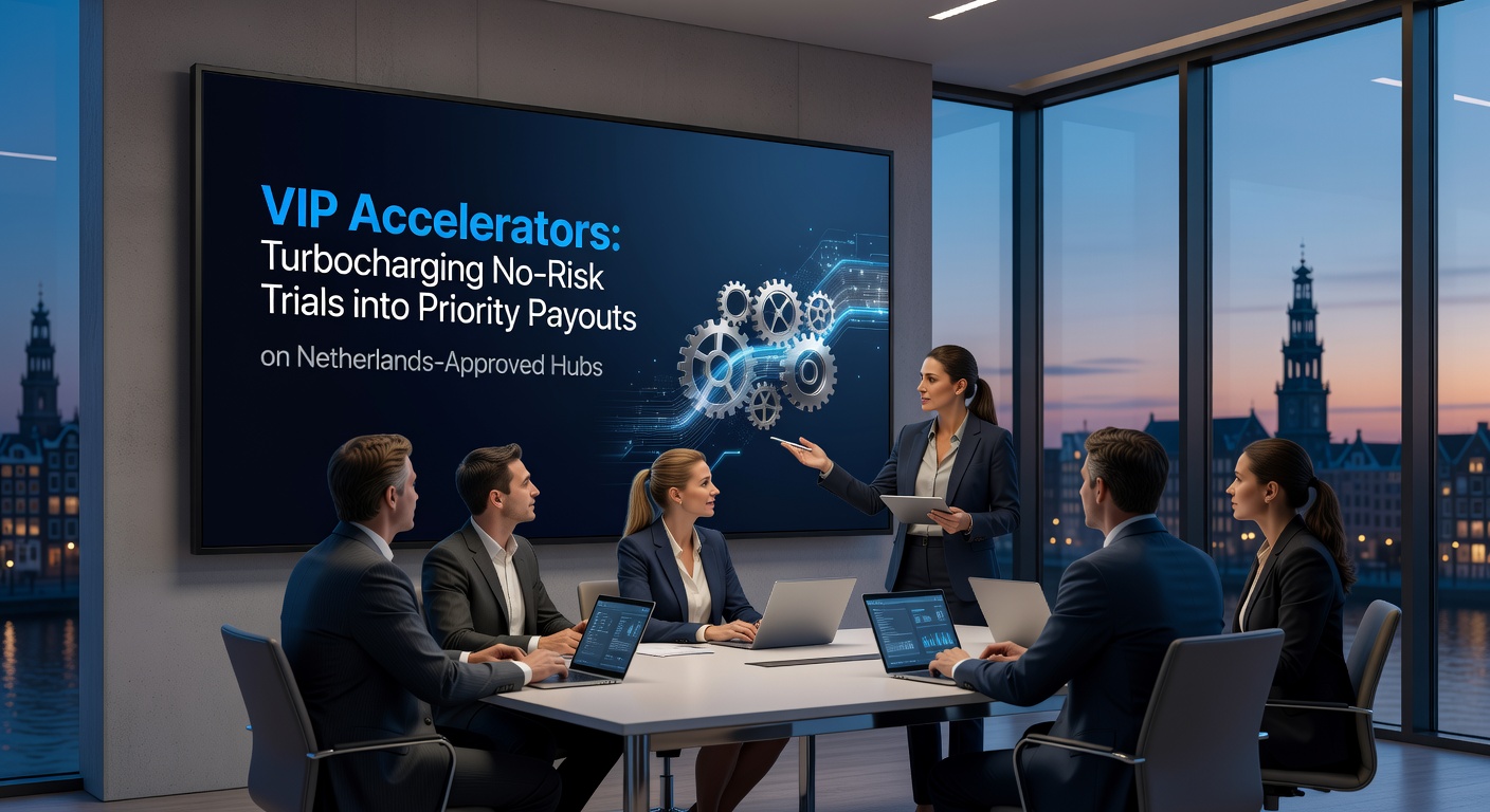 Voorbeeld van een prioriteitsuitbetalingsdashboard op een VIP-niveau in een Nederlands online casino, met turbo-iconen en snelle verwerkingstijden