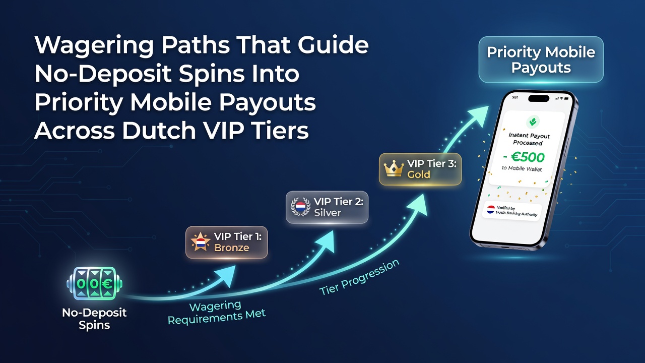 Mobiele app-interface met VIP-tier voortgang en uitbetalingsstatus