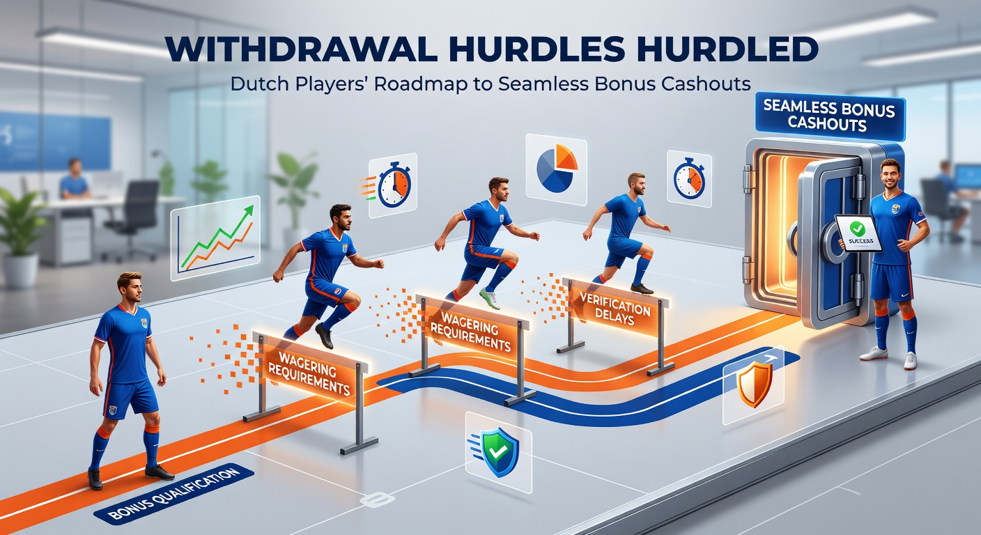 Grafiek met wagering progress en succesvolle uitbetaling bij Nederlandse casino's, inclusief iDEAL icoon